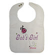 God's Girl Personalized Baby Bib 814408